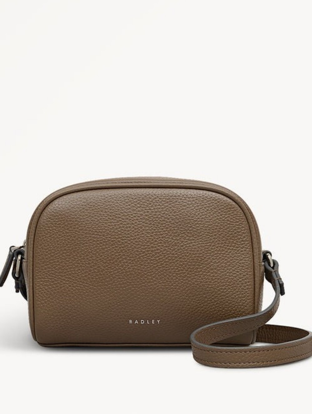 NWT Radley London The Daily Genuine Leather Small Zip Around Crossbody Coffee
